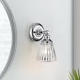 thumbnail image 2 of Lucas McKearn Keynes 1 Light Bath Light in Polished Chrome, 2 of 2