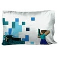 thumbnail image 2 of Minecraft Kids' 3-Piece Twin Sheet Set, 100% Polyester, 2 of 5