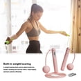 thumbnail image 5 of Cuerdas Para Saltar Cuerda de saltar ponderada Contador de electrones inalámbrico para gimnasio Fitness (rosa) Ndcxsfigh Para Estrenar, 5 of 5