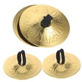 thumbnail image 5 of UPOUART 2 Pairs Golden Copper Dancing Cymbals with Clear Sound, and Easy to Props, 5 of 8
