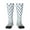 2 Black-2, variant on Xecao Skiing Penguin Funny Print Compression Socks for Both Men And Women for Running, Travel, Flight, Nurse