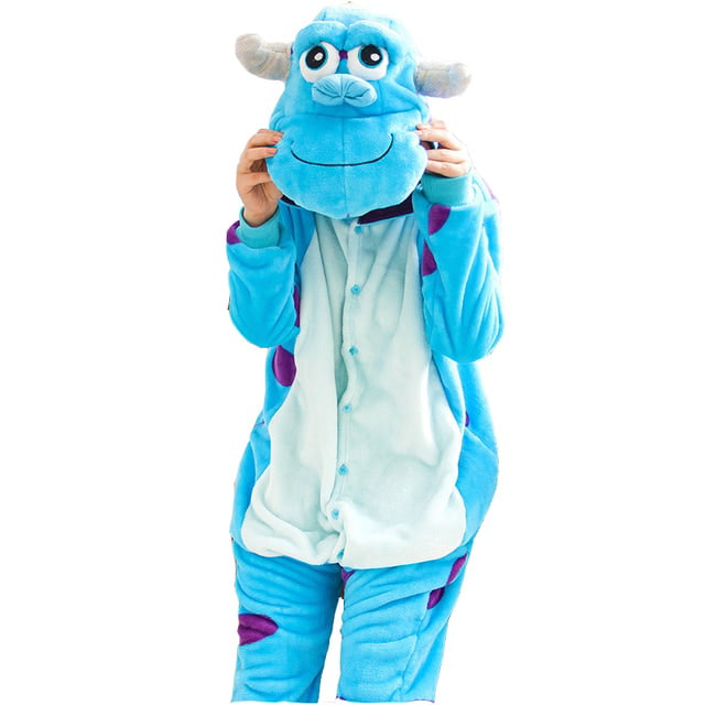 CoCopeanut Pajamas Onesie For Adults Monster Kigurumi Sully Sleeping wear Cosplay Costume Men Body Pijamas Bodysuit - Walmart.com