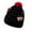 Black, variant on Wancir Festival Christmas Theme Hat Festival Props Hat with Santa Holiday Celebrations Hat Party Accessories Headwear