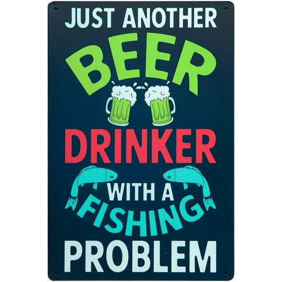 Funny Man Cave Metal Tin Signs Bar Decor Accessories Beer Club Wall Decorations 8x12