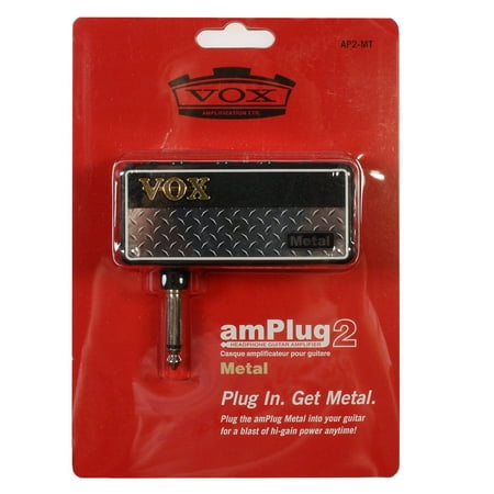 Vox amPlug G2 Metal Headphone Amplifier w/Mid-Cut