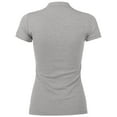 thumbnail image 3 of Ma Croix Women's Casual Slim Fit Polo Shirts, 3 of 4