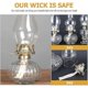 thumbnail image 4 of 1 Set Kerosene Lamps Lamp Holder and Wick Vintage Style Kerosene Lamp Accessories, 4 of 5