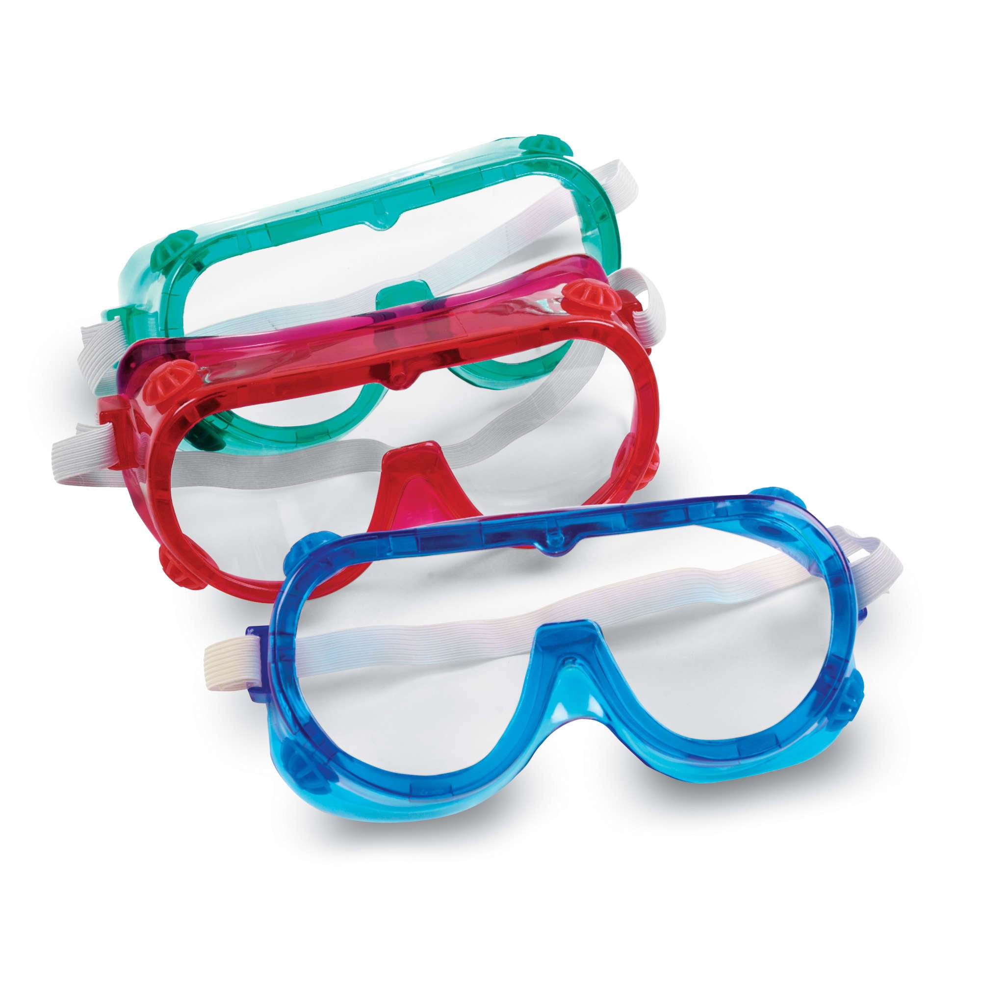 Learning Resources Colored Safety Goggles, Classroom Supplies, Ages 8+, LER2449