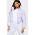 thumbnail image 1 of Chaqueta de algodón de otoño e invierno, chaqueta corta de algodón de mujer de metal brillante europeo y americano, 1 of 6