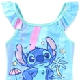 thumbnail image 5 of Disney Lilo & Stitch UPF 50+ One Piece Swimsuit Bathing Suit with Towel (Girls), 2 Piece Set, Sizes 3T-10, 5 of 8