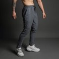 thumbnail image 2 of Mallas deportivas de secado rápido y alta elasticidad para hombre, para correr, que absorben el sudor, transpirables, que levantan la cadera, de seda de hielo, ligeras y ajustadas, para entrenamiento, 2 of 6
