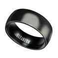 thumbnail image 2 of Opvise Ring Wide Band Creative Titanium Steel Solid Color Jewelry Accessories for Men, 2 of 8