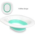 thumbnail image 3 of Cómodo baño de asiento plegable, materiales de grado médico para el cuidado posparto, tratamiento de hemorroides con fondo antideslizante y ajuste universal para inodoro, mejora su proceso de, 3 of 6