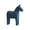 Blue, variant on Decor Wooden Horse Statue Modern Minimalist Sculpture for Home and Office, Creative Wood Carving Art Piece for Living Room TV Cabinet and Tea Table
