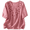 Purple Pink #22, variant on Boho Shirts Womens V Neck Linen Tops 2026 Summer 3/4 Length Sleeve Vacation T Shirts Solid Oversized Plus Size Retro Tunic White 2XL