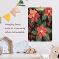 thumbnail image 6 of Acrylic Writing Board Gold12.5*9 Inch Clipboards Transparent Acrylic Material Suitable For Office Classroom Teachers Fashion Bloggers Stationery Enthusiasts Red Cute Cartoon Flower, 6 of 9