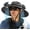 Black, variant on Solar Fan Hat Wide Brim Sun Cooling Hat with 2 Solar Fan, Solar Powered & USB Charging Hat Fishing Hat with Fan for Men