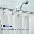 thumbnail image 2 of SHAR 12-Pack Rust Resistant Metal S-shaped Hooks for Shower Curtains, Kitchen Utensils, Clothes, Towels, etc., 2 of 5