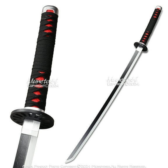 Munetoshi 40.5” LED Light Plastic Tanjiro Kamado Nichirin Katana Samurai Sword Demon Anime