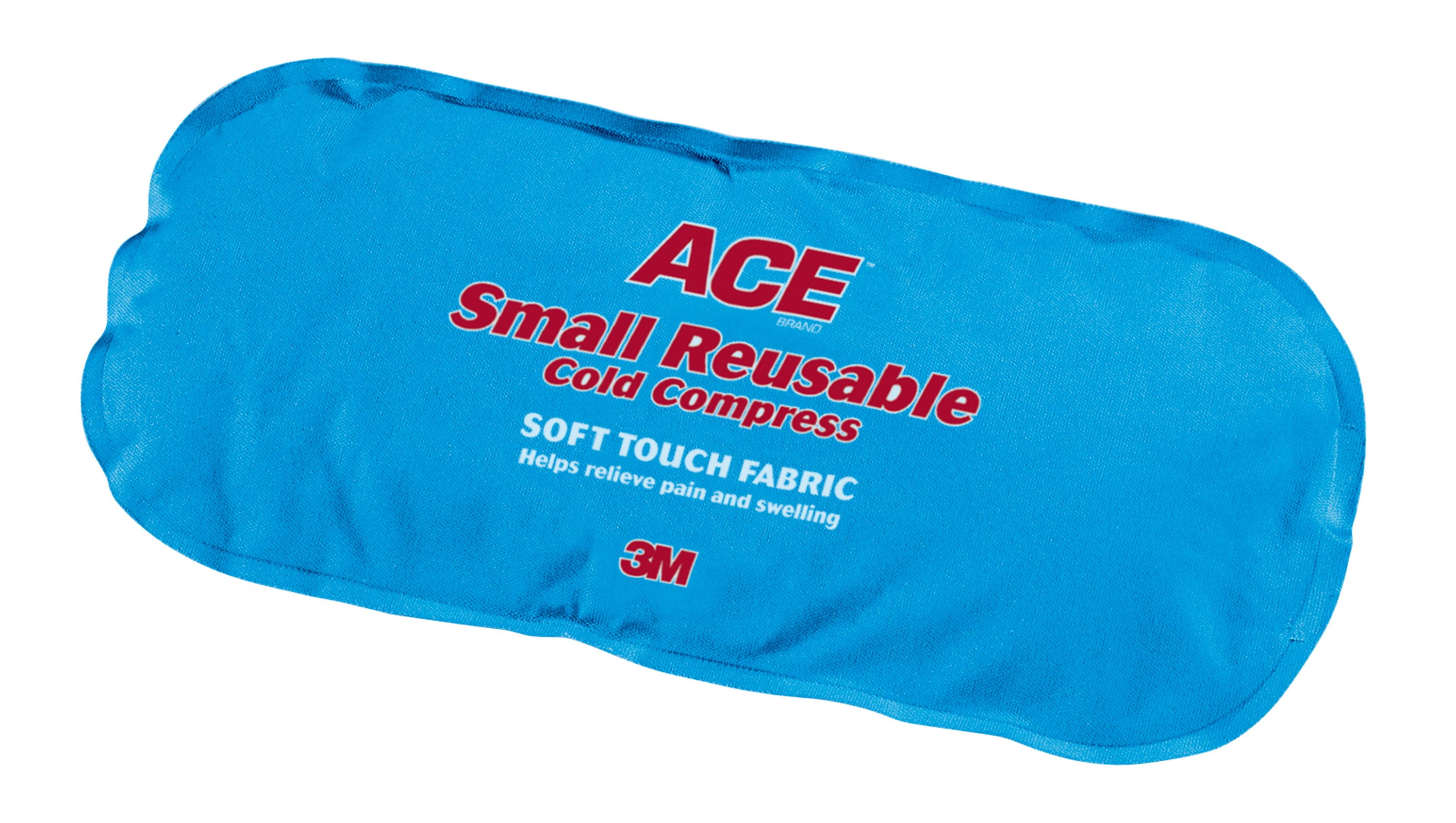 ACE Reusable Cold Compress, Small, Helps Relieve Pain caused by Sprains and Muscle Aches, Blue 1/Pack