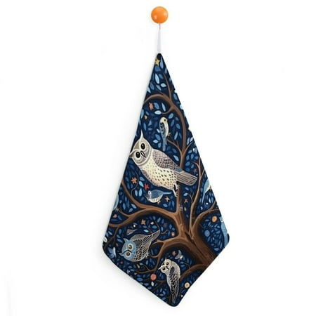 

Patifu Owls Stars Reusable Hand Towels Ultra-Fine Fiber Kitchen and More 6-Pack 11.8x11.8in 2pcs