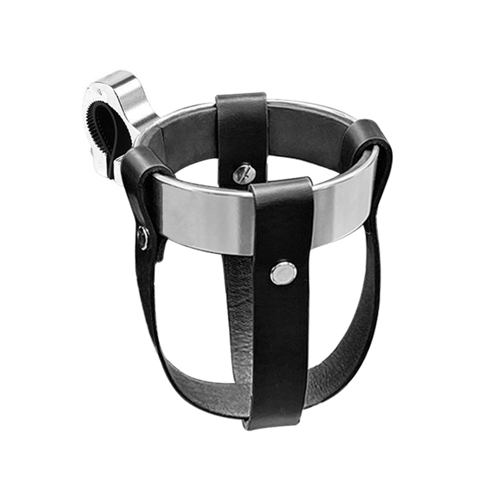 Vintage Leather Bike Beverage Holder Coffee Cup Holder Water Bottle Cup