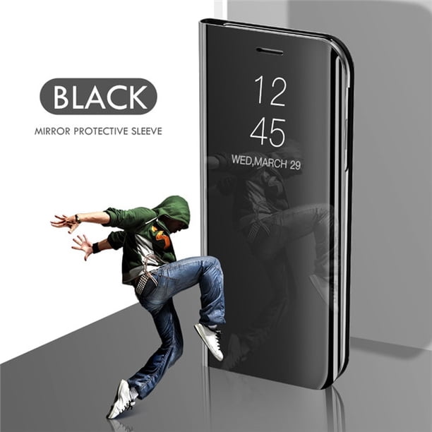 Funda de teléfono con espejo inteligente para Samsung Galaxy S10 S9 S8 Plus S10E A6 A8 A7 2018 Note 8 9 A10 A30 A40 A50 A60 A70 M10 M20 M30 Tan Jianjun unisex