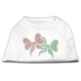 thumbnail image 3 of Christmas Pet Dog  Cat Shirt Rhinestone, "Christmas Bows", 3 of 11