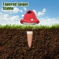 thumbnail image 6 of Pcapzz Plant Watering Globes, Mushroom Shaped Terracotta Self Watering Spikes, 4Pcs Small Automatic Potted Plant Waterer for Indoor Outdoor Plant, 6 of 7
