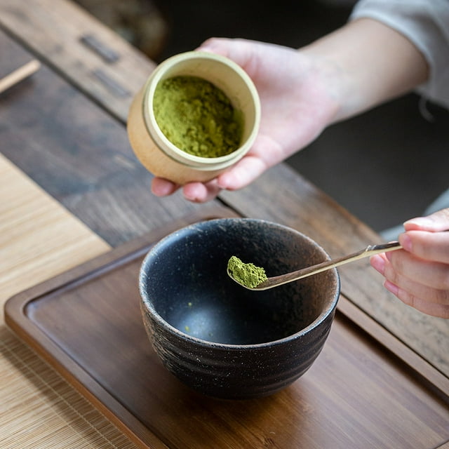 Bamboo Tea Whisk Tea Powder Whisk Matcha Whisk Green Tea Powder Brush Japanese Tea Grinder 2Pcs Tea Whisk Bamboo Japanese Matcha Green Tea Powder Brush Teaware Kitchen Accessories