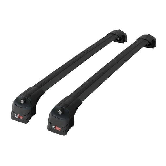 Compatible with Jeep Grand Cherokee 4 (WK2) 2011-2020 ACE-2 Car Roof Rack Cross Bar Black Aluminium 2 Bars