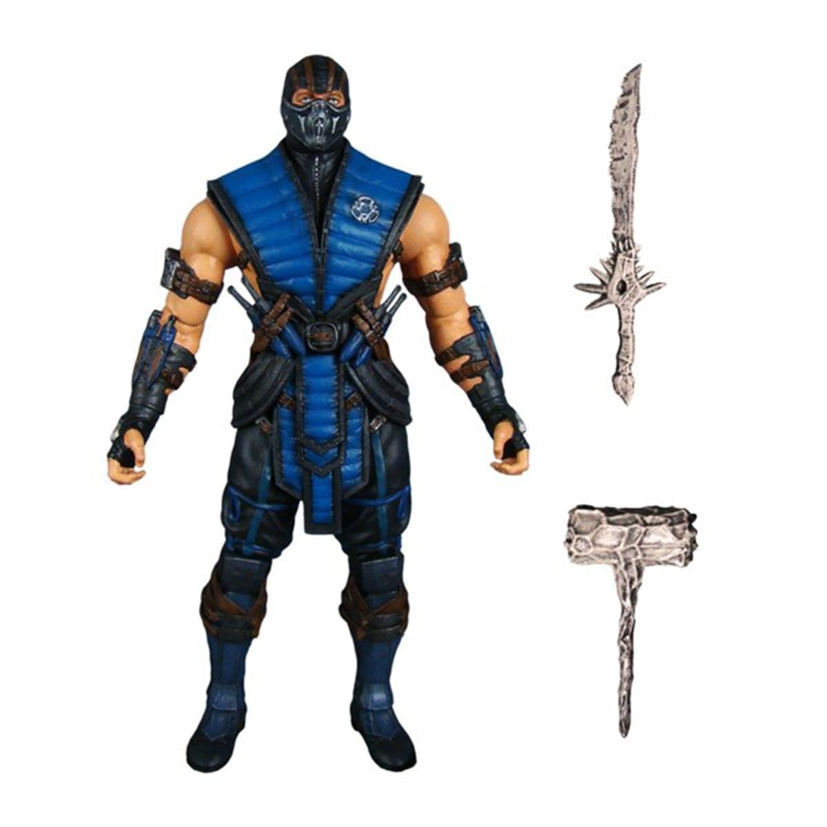 Mezco Mortal Kombat X 8" Sub-zero Plush A14 for sale online 