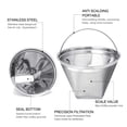 thumbnail image 5 of K Cup Ground Coffee Pod Reusable Stainless Steel with High-Density Mesh for Keurig 1.0, Includes Coffee Powder Box and Spoon, 5 of 7