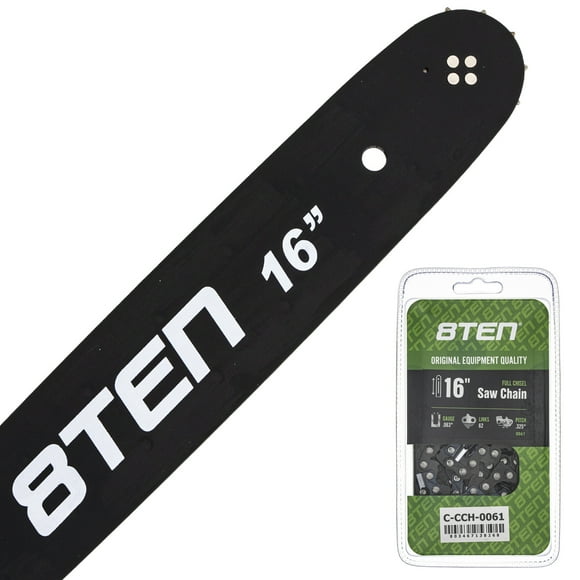8TEN 16" Chainsaw Bar & Chain .063 13/40 62DL for Stihl 26RS362E MK1010289