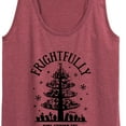 thumbnail image 3 of The Nightmare Before Christmas - Frightfully Festive - Women's Racerback Tank Top, 3 of 5