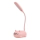 thumbnail image 3 of GOOHOCHY Lámpara de escritorio con forma de gato, lámpara de mesa de dibujos animados, lámpara de mesa recargable por USB, lámpara de noche para niños, 3 of 7