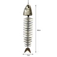 thumbnail image 2 of Adornos De Carillón De Viento De Espina De Pescado, Carillón De Viento Colgante De Escultura De Pez Antiguo Para Interior, Exterior, Hogar, Jardín, Patio, Balcón, Decoración Yuarrent HA034501-00, 2 of 6