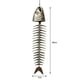 thumbnail image 2 of Adornos De Carillón De Viento De Espina De Pescado, Carillón De Viento Colgante De Escultura De Pez Antiguo Para Interior, Exterior, Hogar, Jardín, Patio, Balcón, Decoración Speravity HA034501-00, 2 of 6