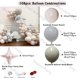 thumbnail image 1 of Kit de guirnalda de Globos Beige, set de 103 Globos de látex de oro cromado blanco arena, decoración de boda, cumpleaños, Baby Shower, fiesta de fondo, 1 of 4