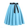 thumbnail image 3 of Summer Skirts for Women Women's Fashionable European And New Style Temperament Half Skirt And Ankle Half Skirt Basic Essentials Summer Vacation Beach Fashion, 3 of 5