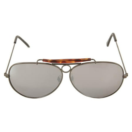 Glasses Aviator Gunmetal Mirro, Multi-Color - One Size