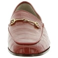 thumbnail image 3 of Sam Edelman Womens Loraine Leather Metallic Loafers, 3 of 3