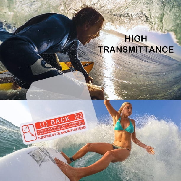 Kuymtek Clear LCD Screen Protector Film Foil Saver para GoPro Hero 5/4 Session