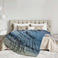 thumbnail image 2 of Christian Gifts for Women Friend Faith Blanket Bible Verse Healing Thoughts Fuzzy Blankets Religious Gifts for Women Inspirational Throw Super Soft Blanket Quotes for Friends 40x50 in, 2 of 6