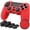 Red, variant on Deyuer Citystore Soft Silicone Case Cover Thumb Grip Caps for PS4/PS4 Slim/Pro Game Controller