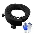 thumbnail image 1 of Drill Bit Sharpener Drill Bit Grinding Attachment Old Drill Bit Grinder Angle Grinder For Grinding Drill Bits For Grinding 2 13mm Drill Bits （black） Hex Bit Holder Grinder Bits 1/4 Long 3/4 Drill Bit, 1 of 4