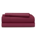 thumbnail image 1 of Cosy House Collection Everyday 1500 Series Bed Sheets - College Dorm Room Essentials - Luxury Hotel Ultra Soft Bedding - Stain & Wrinkle Resistant - Easy & Comfy Fit - 3 Piece (Twin, Fuschia), 1 of 7
