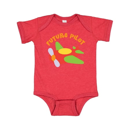 

Inktastic Future Pilot Airplane Gift Baby Boy or Baby Girl Bodysuit