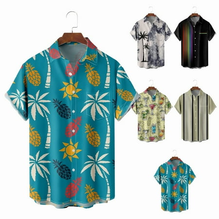 

Adult Kids Casual Short Sleeve T-Shirts Vintage Funky Clothes For Men