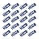 thumbnail image 1 of ELANE 20 pinzas de metal para el pelo para mujer, pinzas para el pelo, pasadores de doble agarre, pinzas para el pelo pequeñas para mujeres y niñas, pelo grueso y fino (púrpura oscuro), 1 of 5